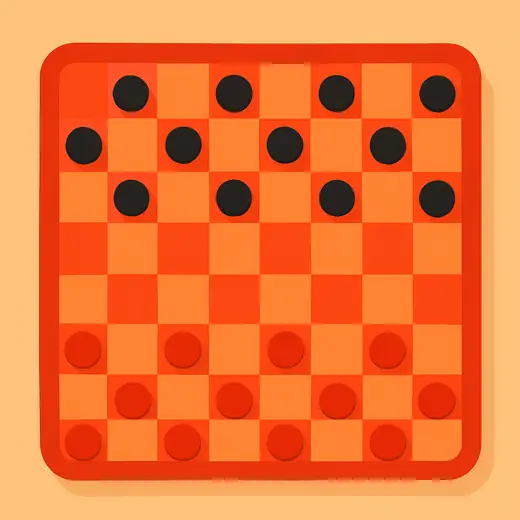Checkers game cover